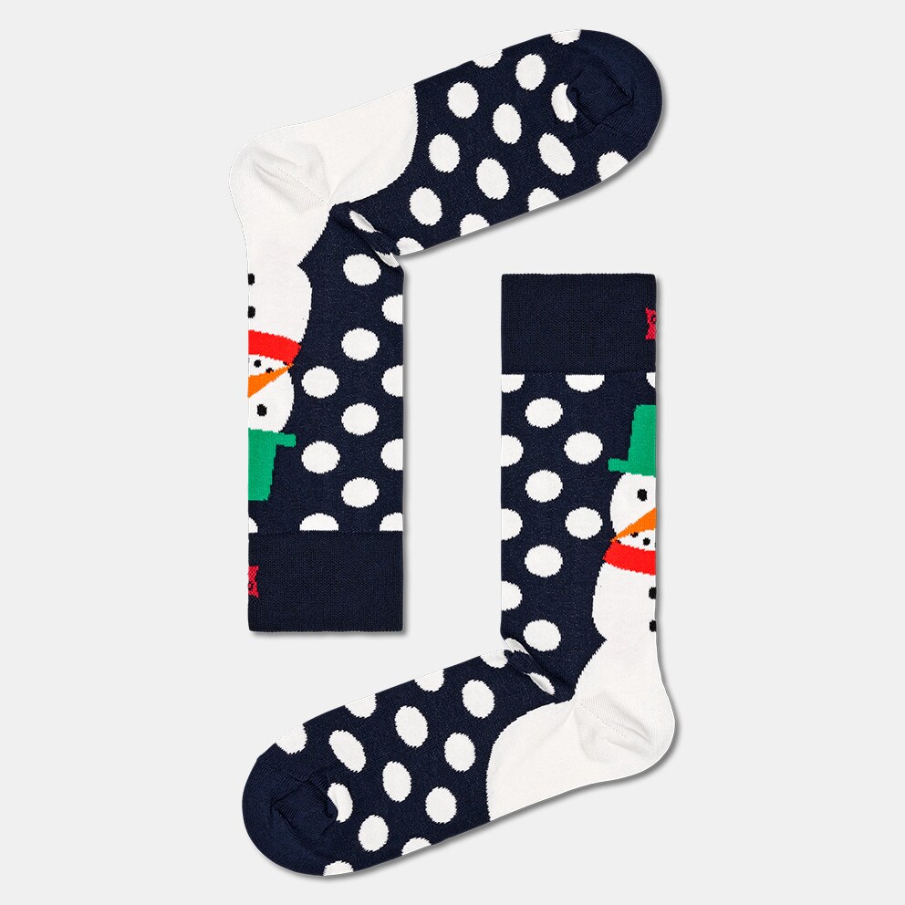 Happy Socks Snowman 3-Pack Unisex Gift Box