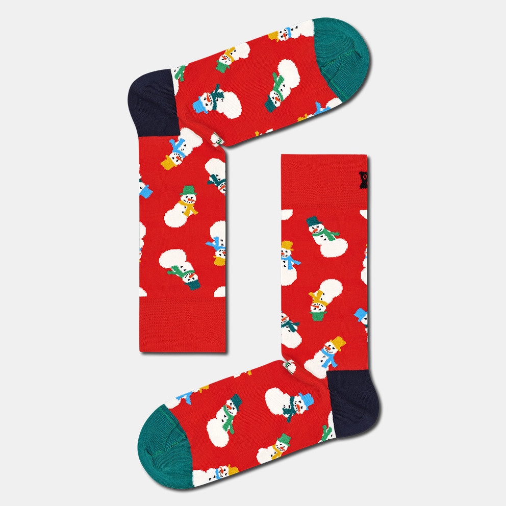 Happy Socks Snowman 3-Pack Unisex Gift Box
