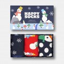 Happy Socks Snowman 3-Pack Unisex Gift Box