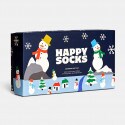 Happy Socks Snowman 3-Pack Unisex Gift Box