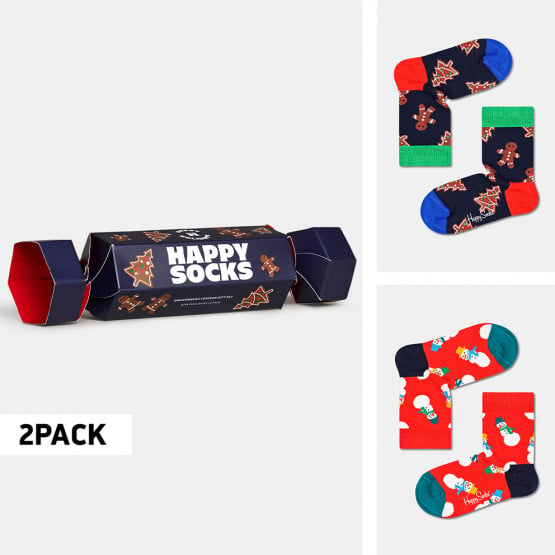 Happy Socks Holiday Socks 2-Pack Παιδικό Σετ Δώρου