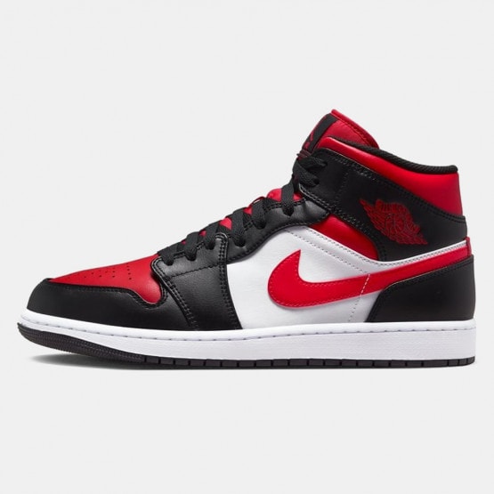 Jordan Air 1 Mid Bred Toe Aνδρικά Μποτάκια