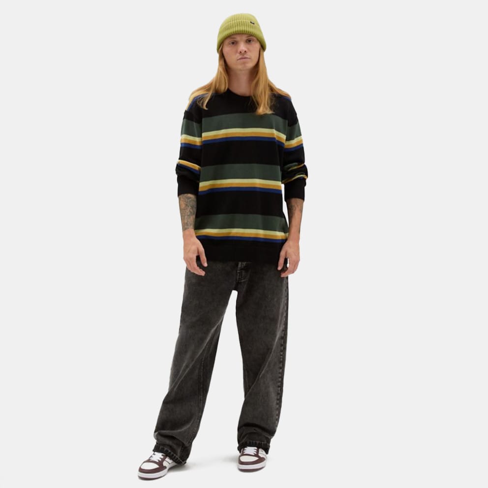 Vans Tacuba Stripe Crew Swea Blackdee