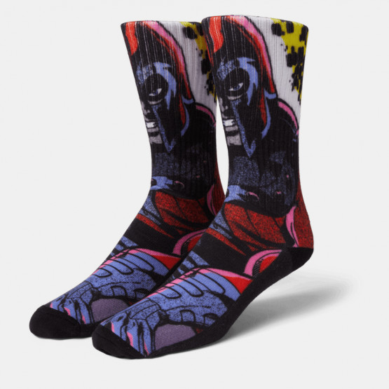 Huf x Marvel Master Of Magnetism Crew Unisex Κάλτσες