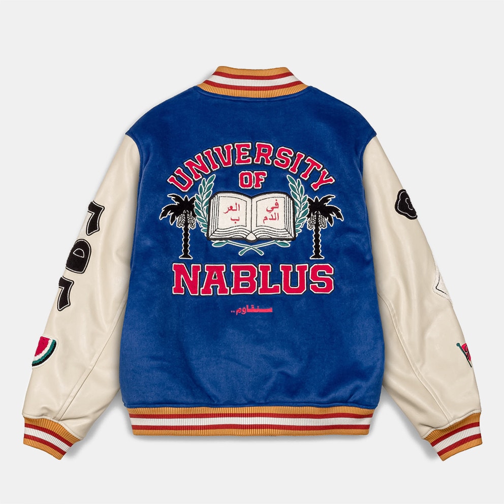 Grimey Nablus Baseball Jacket Blue