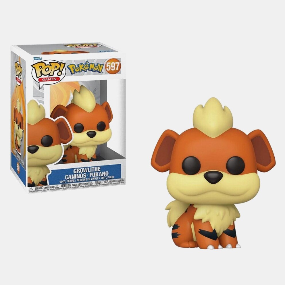 Funko Pop! Games: Pokemon - Growlithe Caninos Fuka