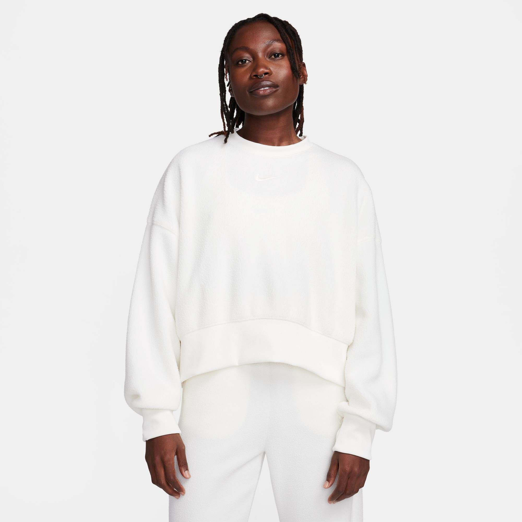 Nike Nike Sportswear Plush Γυναικεία Μπλούζα Φούτερ (9000151213_45385) 2025