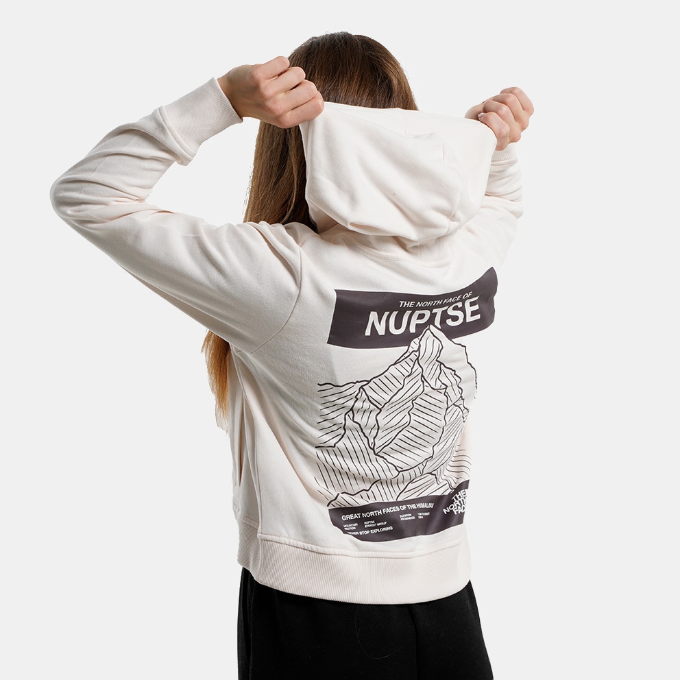 The North Face Nuptse Face Γυναικεία Μπλούζα με Κουκούλα