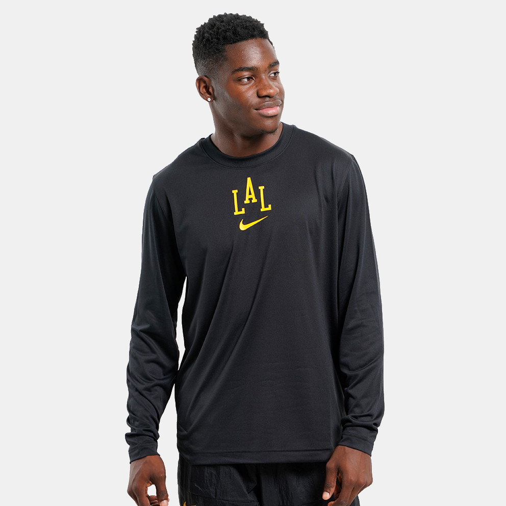 Nike Dri-FIT NBA Los Angeles Lakers City Edition Ανδρική Μπλούζα με Μακρύ Μανίκι (9000164728_1470)