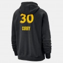Nike NBA Stephen Curry Golden State Warriors City Edition Club Ανδρική Μπλούζα με Κουκούλα