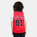 Mitchell & Ness NBA Swingman Dennis Rodman 91 Chicago Bulls Road 1997-98 Παιδική Μπασκετική Φανέλα