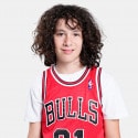 Mitchell & Ness NBA Swingman Dennis Rodman 91 Chicago Bulls Road 1997-98 Παιδική Μπασκετική Φανέλα