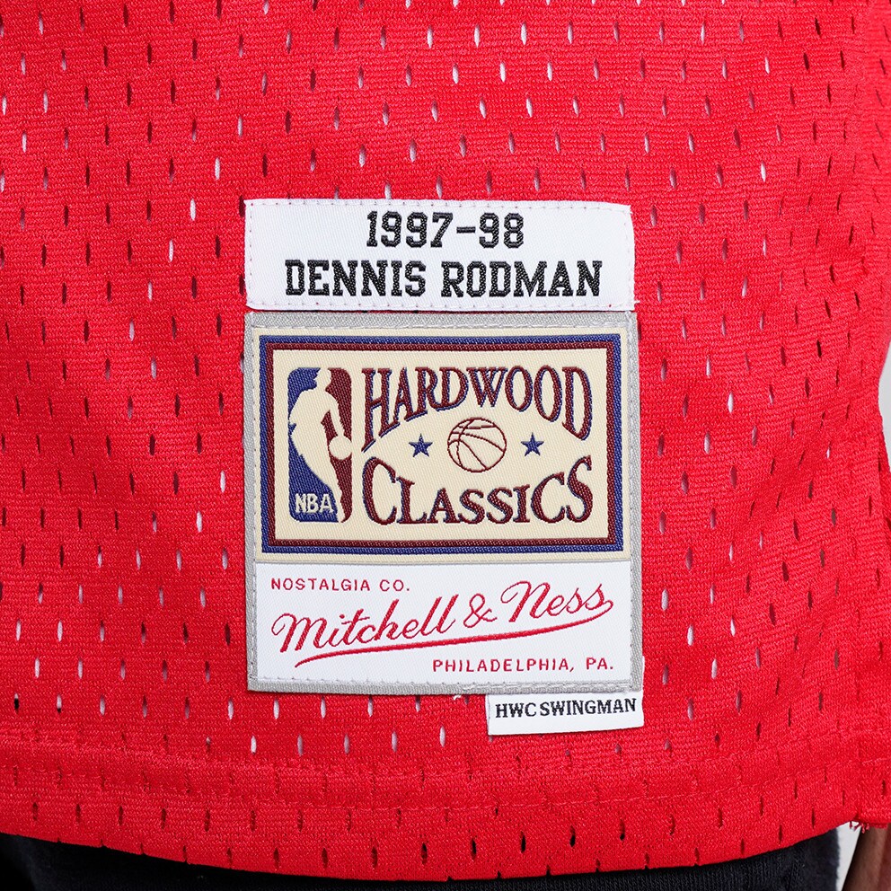 Mitchell & Ness NBA Swingman Dennis Rodman 91 Chicago Bulls Road 1997-98 Παιδική Μπασκετική Φανέλα