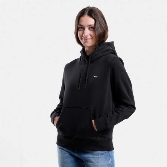 Tommy Jeans Regular Fleece Γυναικεία Μπλούζα με Κουκούλα