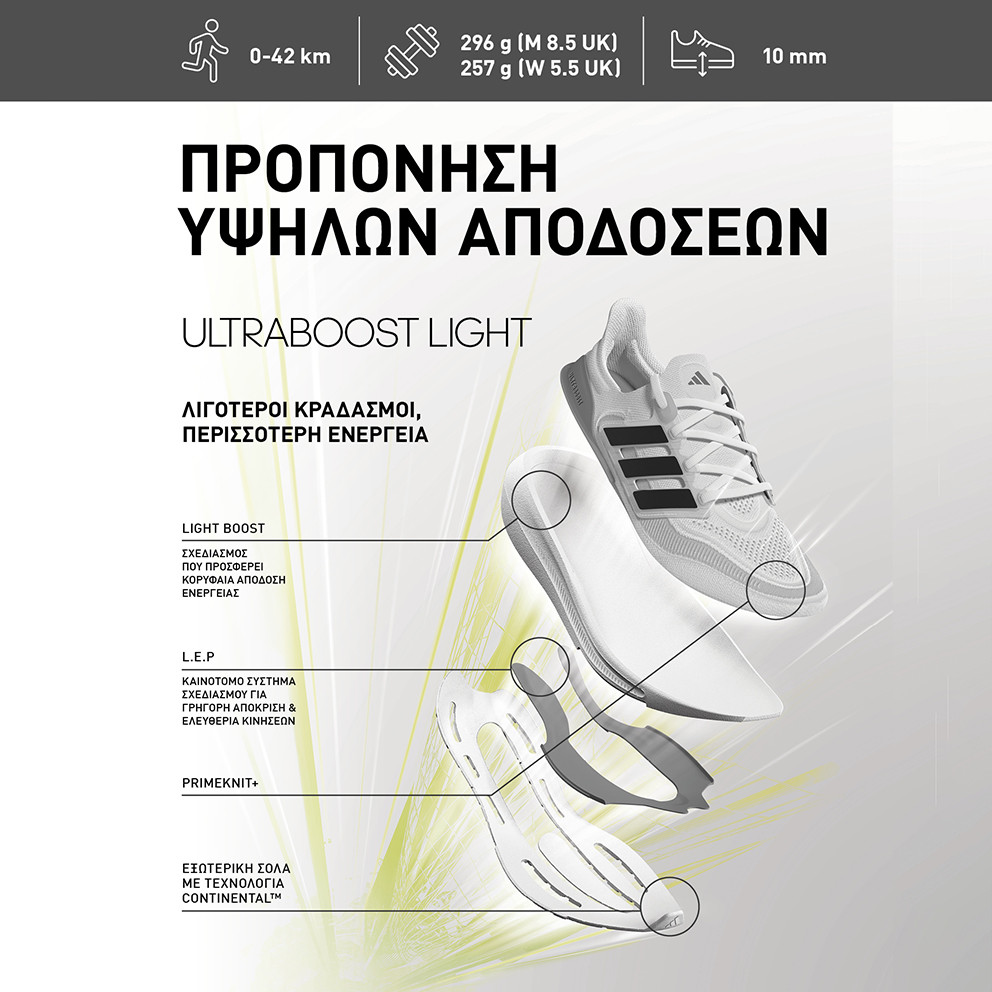adidas Ultraboost Light Unisex Παπούτσια για Τρέξιμο