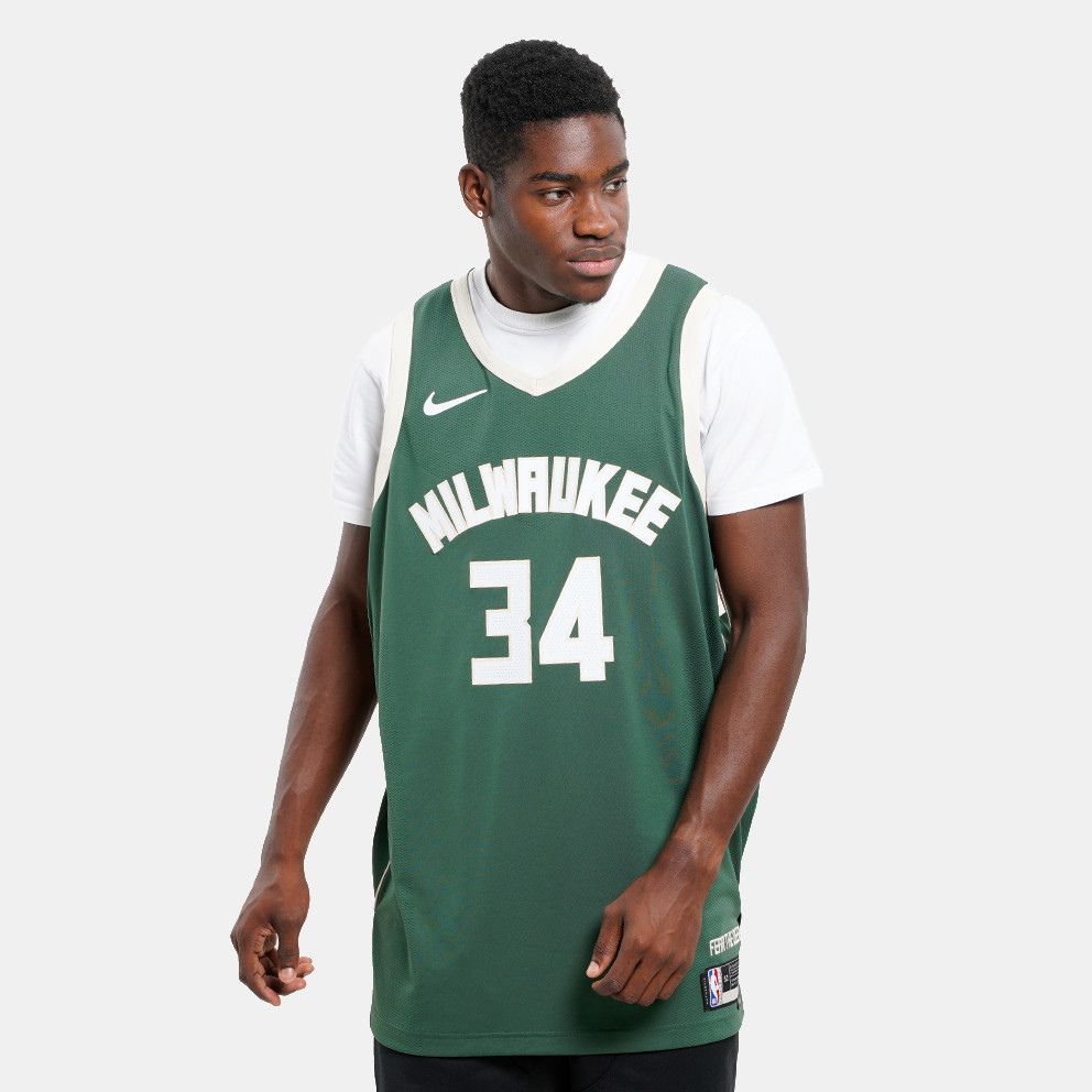 Nike Giannis NBA Authentic Antetokounmpo Milwaukee Bucks Icon Edition 2020 Ανδρική Φανέλα (9000164789_40564)