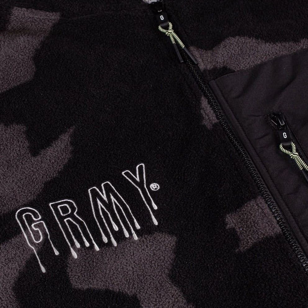 Grimey Back At You All Over Print Polar Fleece Unisex Track Top