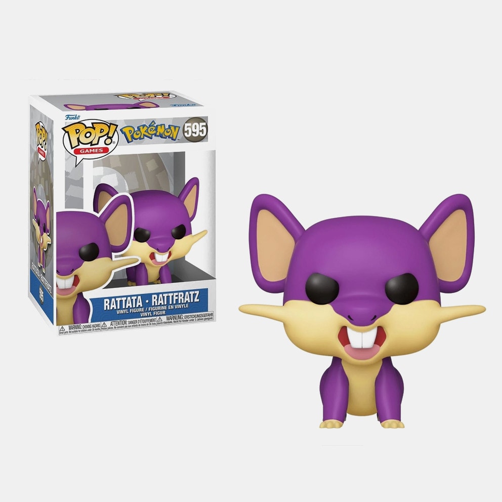 Funko Pop! Games: Pokemon - Rattata  595 Vinyl Fig