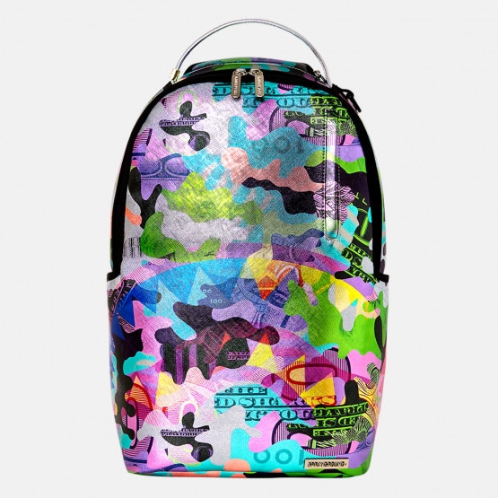 Sprayground Neon Camo Money Dlxsv Backpack