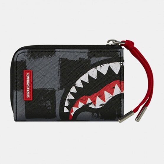 Sprayground Sharks In Paris Paint Grey Wallet