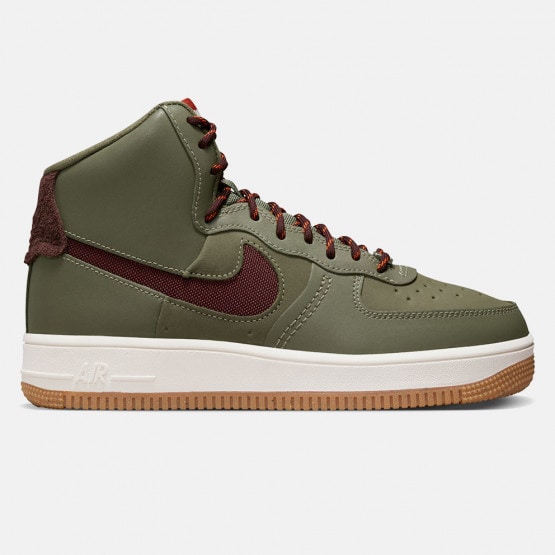 Nike Air Force 1 Sculpt “ Olive & Burgundy ” Γυναικεία Μποτάκια