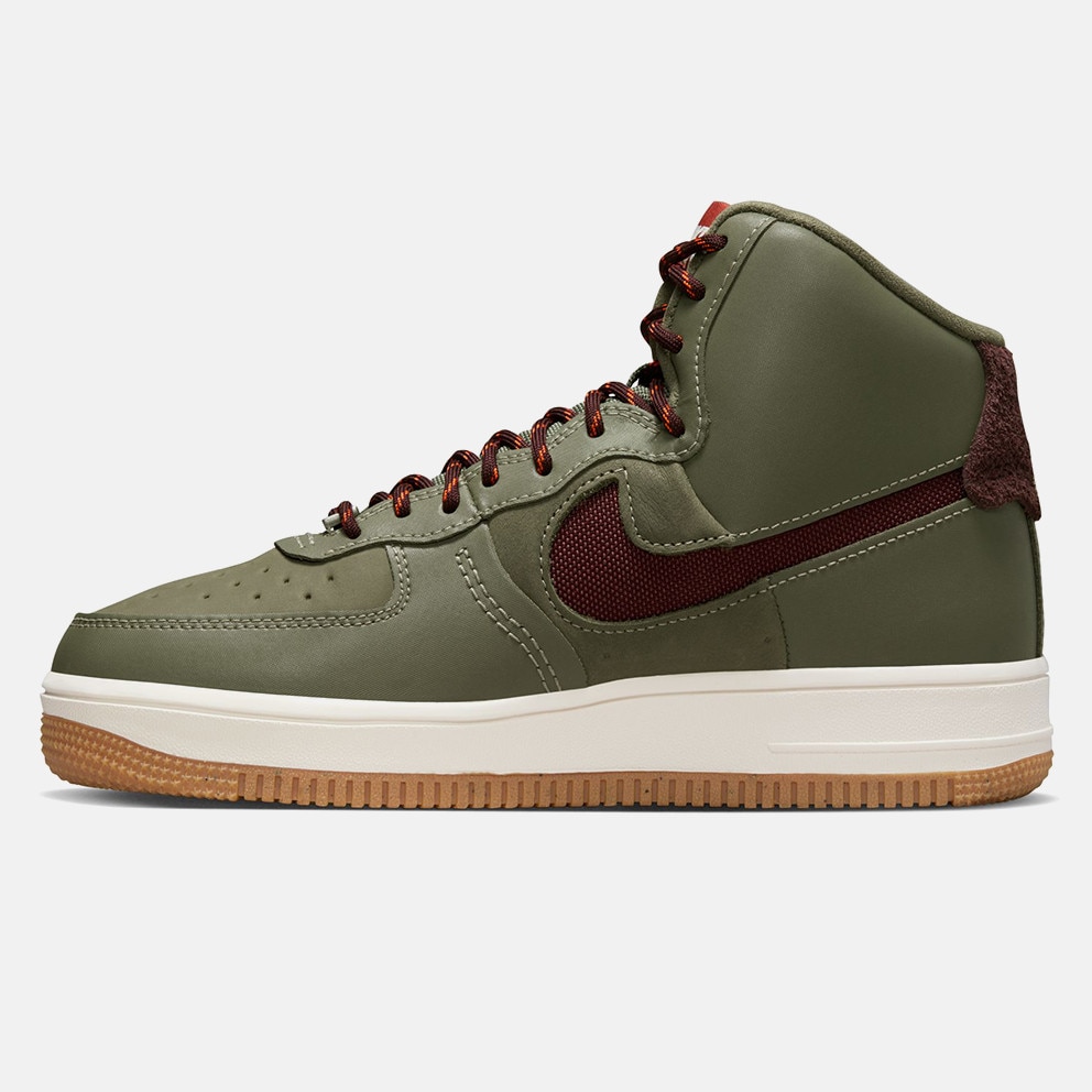 Nike Air Force 1 Sculpt “ Olive & Burgundy ” Γυναικεία Μποτάκια