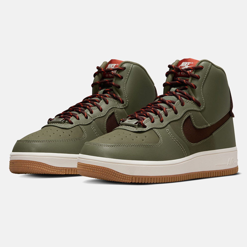 Nike Air Force 1 Sculpt “ Olive & Burgundy ” Γυναικεία Μποτάκια