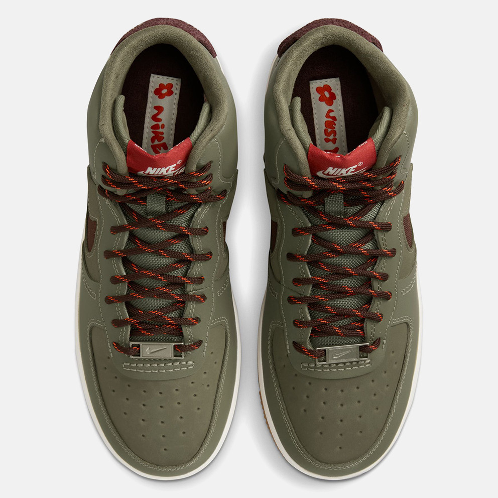 Nike Air Force 1 Sculpt “ Olive & Burgundy ” Γυναικεία Μποτάκια