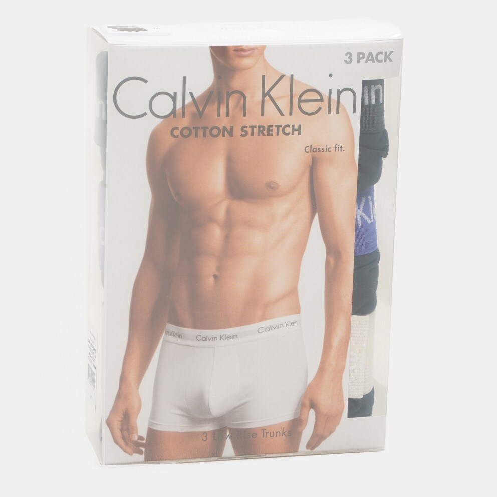 Calvin Klein Low Rise 3-Pack Ανδρικά Μποξεράκια