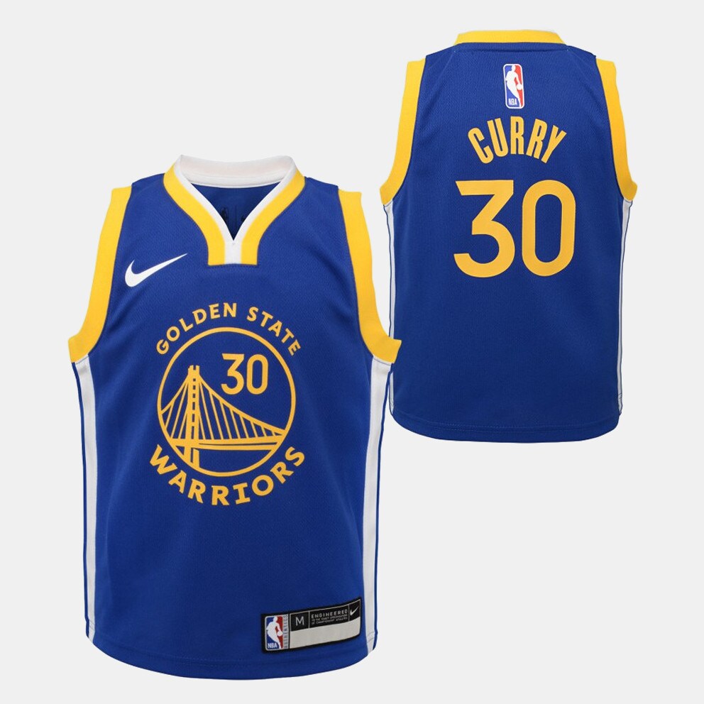 Nike NBA Icon Stephen Curry Golden State Warriors Kids' Basketball Jersey