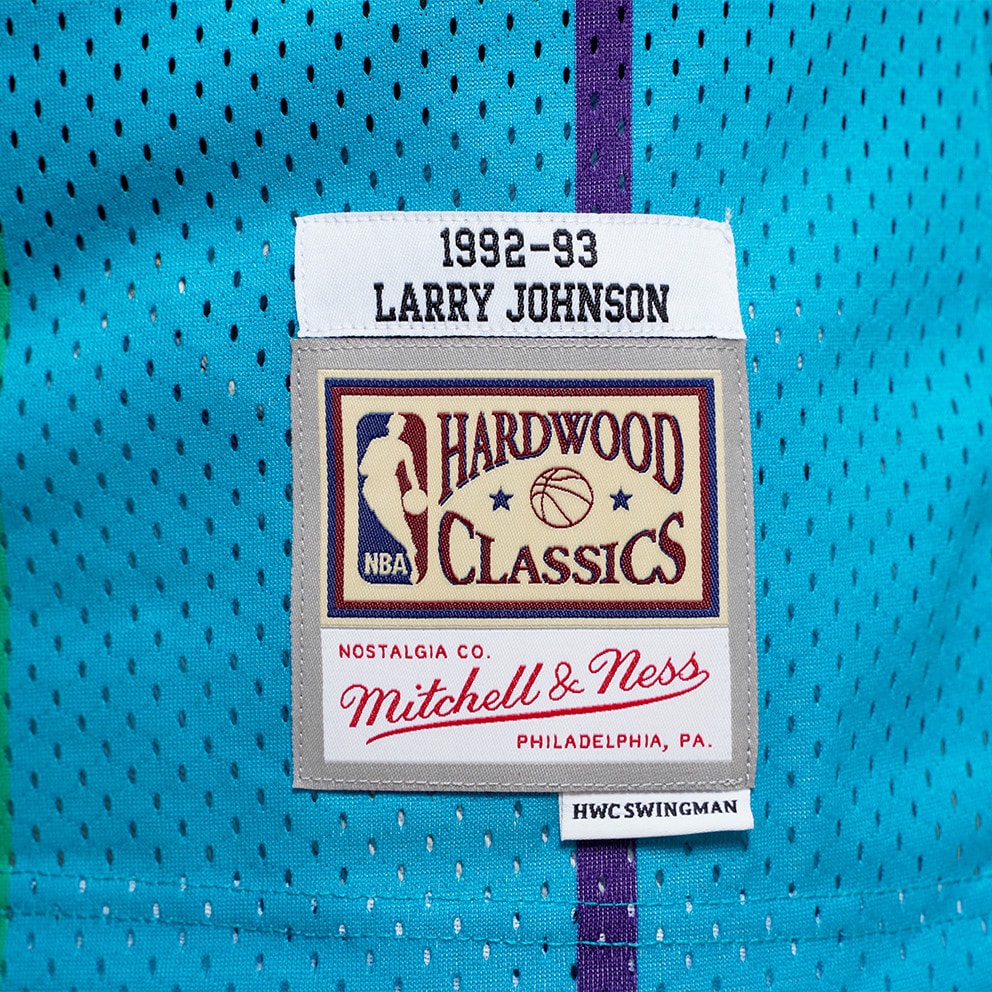 Mitchell & Ness NBA Larry Johnson Charlotte Hornets 1992-93 Swingman Men's Basketball Jersey