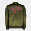 Mitchell & Ness NBA New York Knicks Satin Bomber Ανδρικό Μπουφ΄άν