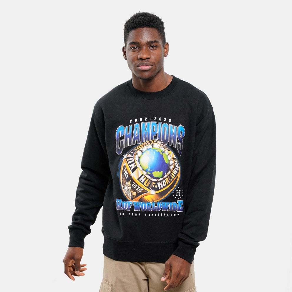 Huf Champions Crewneck Ανδρική Μπλούζα Φούτερ (9000120189_1469)