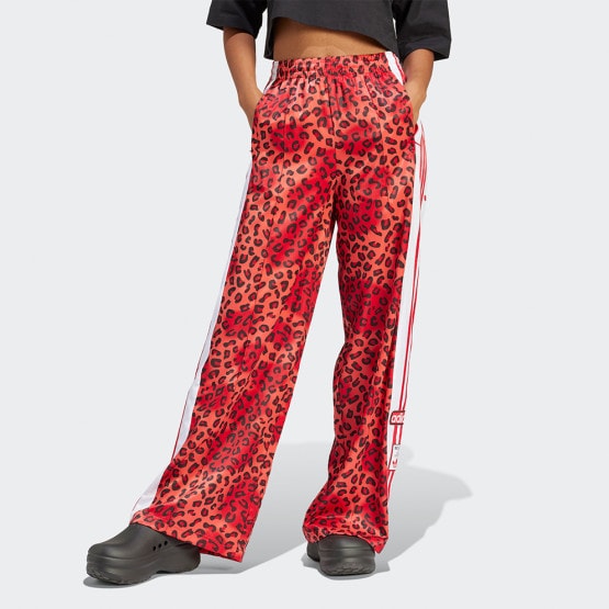 adidas Originals Adibreak Leopard Luxe Wide Leg Γυναικείο Παντελόνι Φόρμας