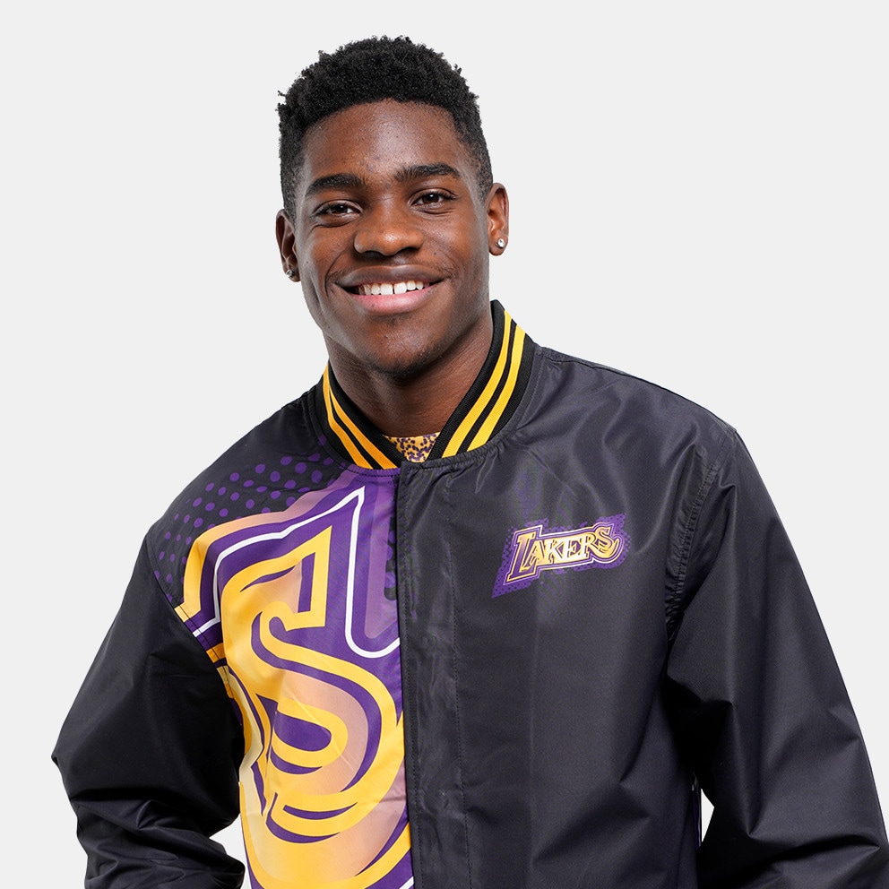 Mitchell & Ness Nba Big Face 7.0 Jacket Lakers-Los