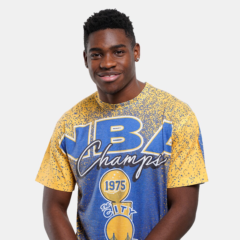 Mitchell & Ness Golden State Warriors Champ City Sublimated Men's T-shirt