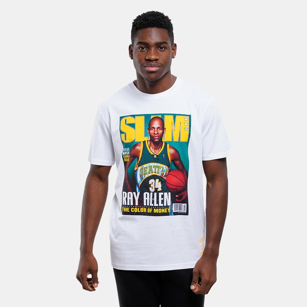 Mitchell & Ness Mitchell & Ness NBA Ray Allen Seattle SuperSonics Slam Cover Ανδρικό T-shirt (9000178664_1539)