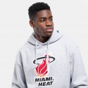 Mitchell & Ness NBA Team Logo Miami Heat Ανδρική Μπλούζα με Κουκούλα