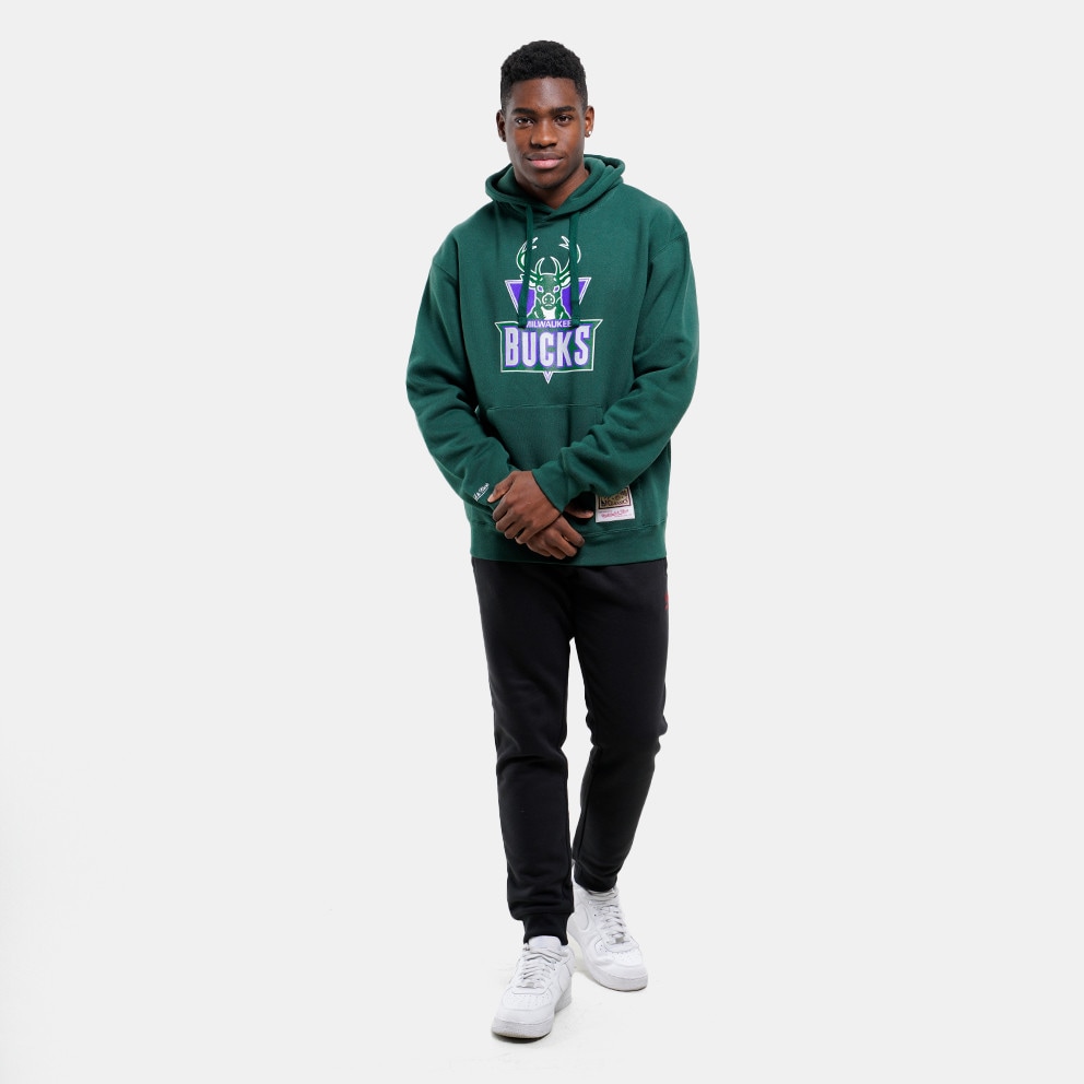 Mitchell & Ness NBA Milwaukee Bucks Logo Μen's Hoodie