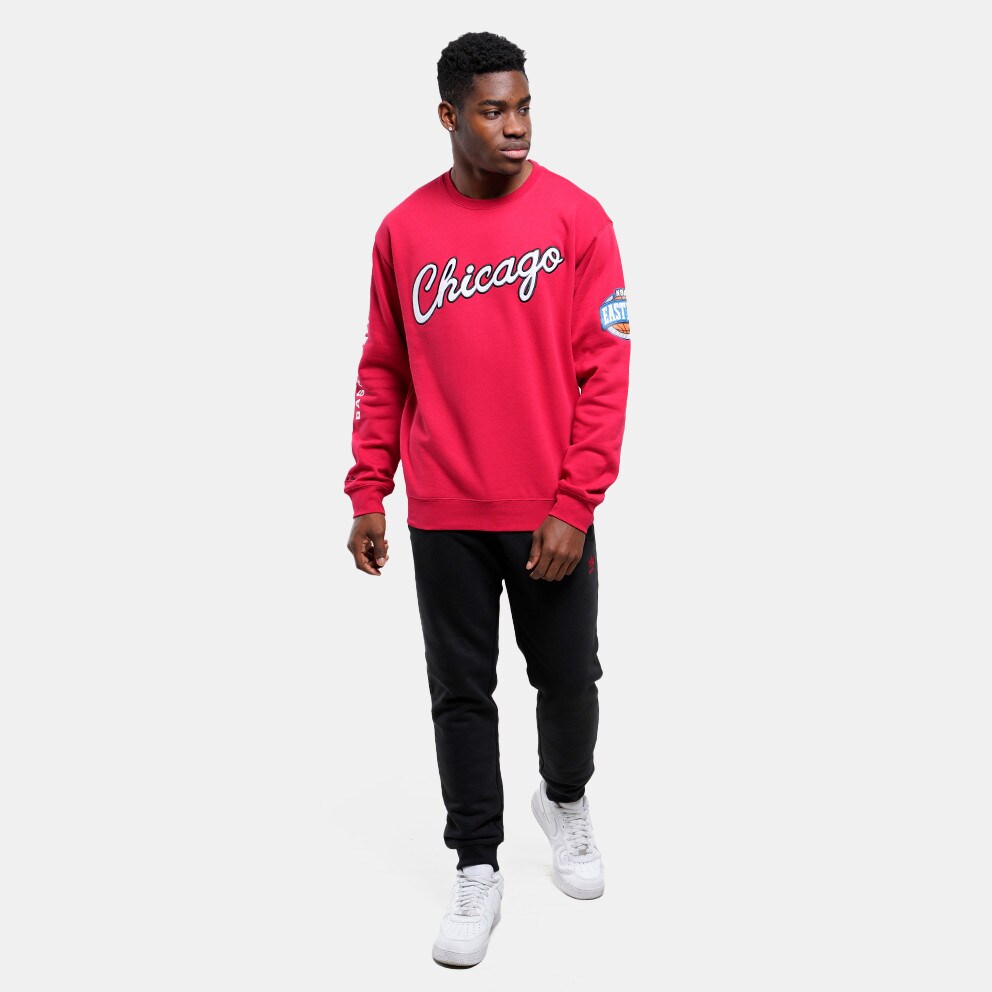 Mitchell & Ness NBA Chicago Bulls There And Back Fleece Crew Men's Sweatshirt