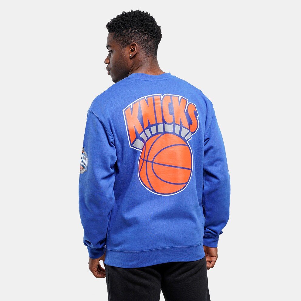 Mitchell & Ness NBA New York Knicks There And Back Fleece Crew Men's Sweatshirt