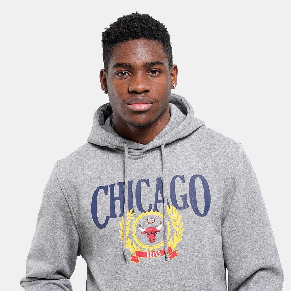 Mitchell & Ness NBA Chicago Bulls Collegiate Ανδρική Μπλούζα με Κουκούλα