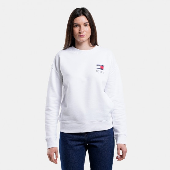 Tommy Jeans Boxy Graphic Flag Crew Women's Sweatshirt