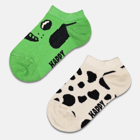 Happy Socks Kids 2-Pack Dog Low Socks