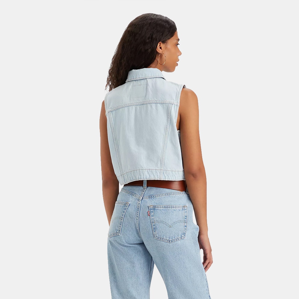 Levi's Utility Vest Med Indigo Women's Denim Jacket