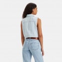 Levi's Utility Vest Med Indigo Women's Denim Jacket