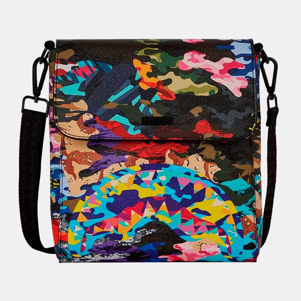 Sprayground Sliced And Diced Camo Messenger