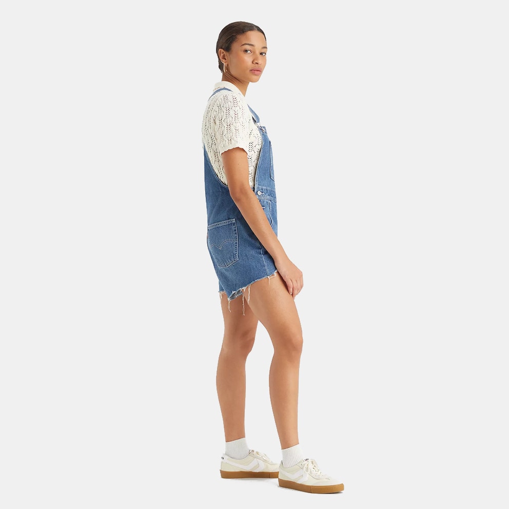 Levi's Vintage Shortall Med Indigo - Worn In