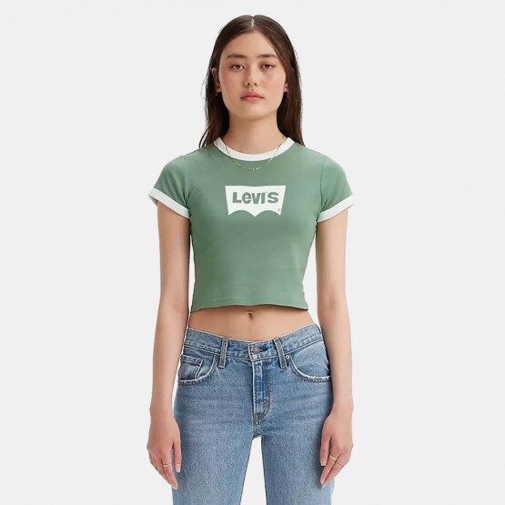 Levi's Graphic Ringer Mini Tee Greens