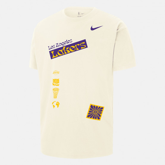 Nike NBA Courtside Los Angeles Lakers Ανδρικό Μπασκετικό T-shirt